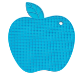 زیر قابلمهای سیلیکونی مشبک طرح سیب آبی