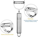 پوست کن و رشته کن (دوکاره) استیل