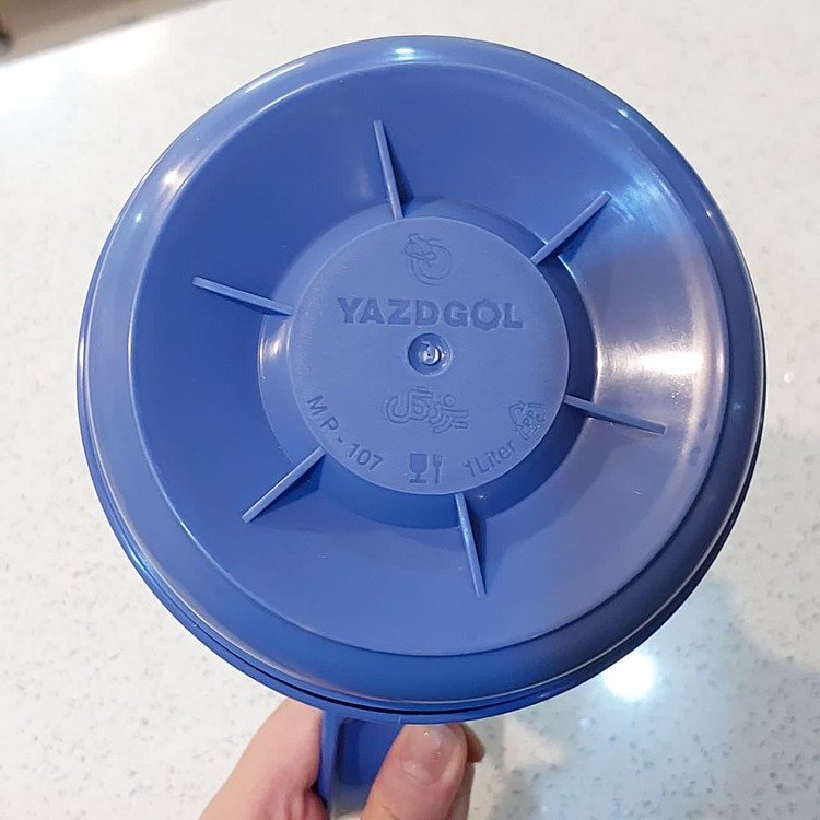 زیر فلاسک یزدگل کد 107A ظرفیت 1 لیتر