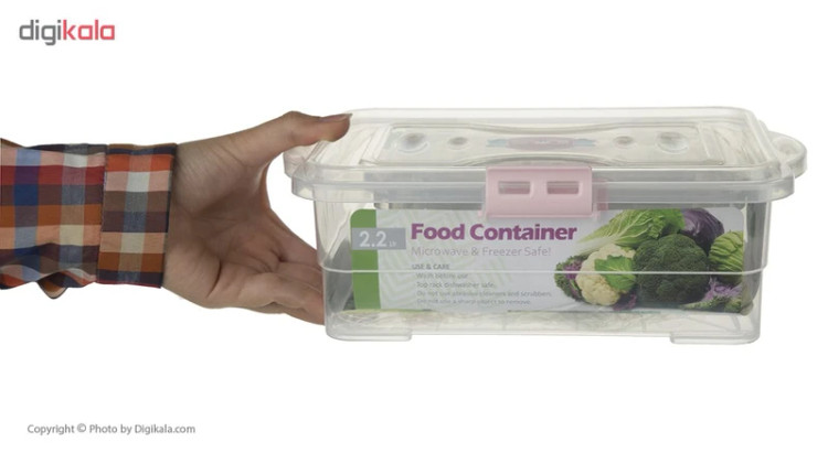 ست ظرف نگهدارنده 3 تکه ویرا در دست